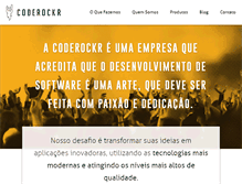 Tablet Screenshot of coderockr.com